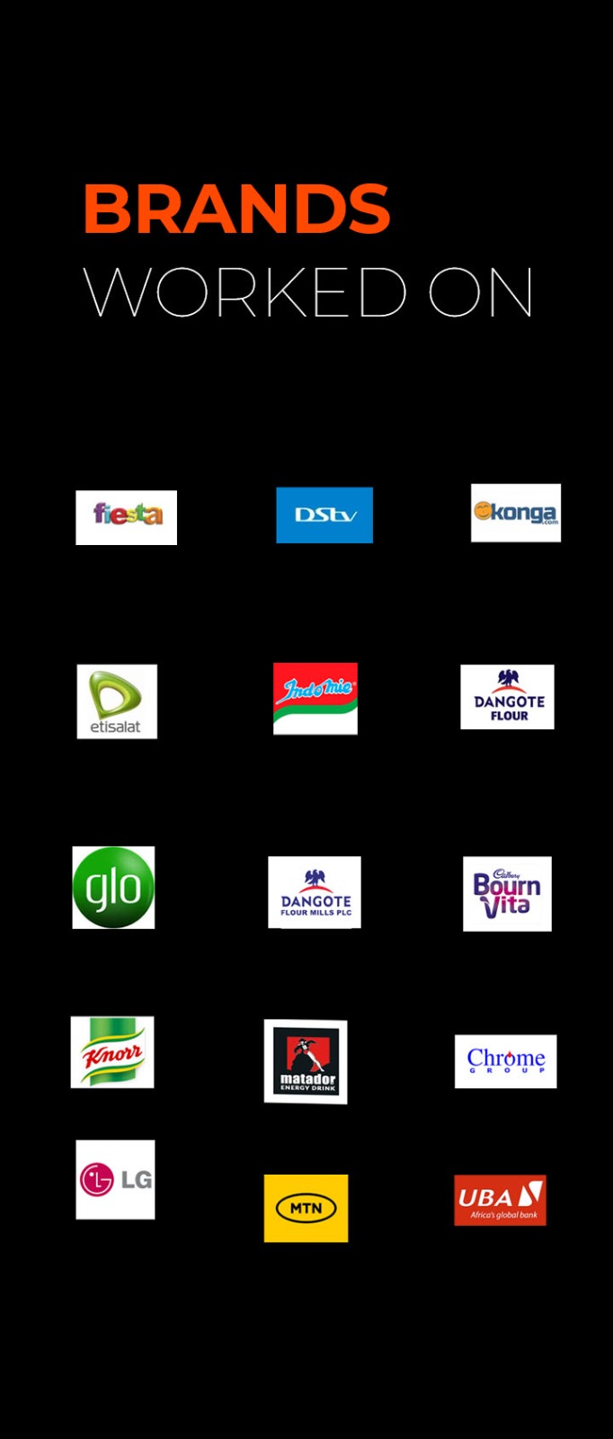 Oxygen 212 Brands worked on